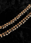 Sqaure Pearl Anklet