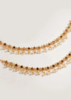 Sqaure Pearl Anklet
